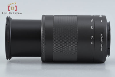 【中古】Canon キヤノン EF-M 55-200mm f/4.5-6.3 IS STM ブラック