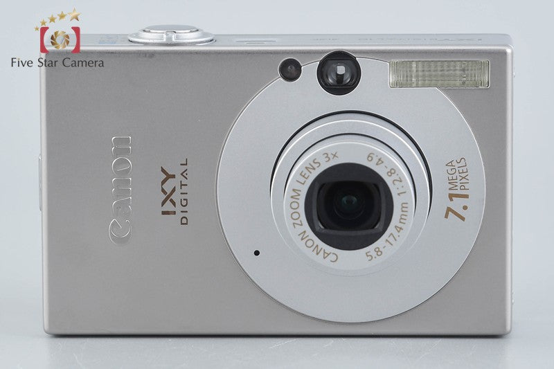 中古】Canon キヤノン IXY Digital 10 シルバー コンパクトデジタル