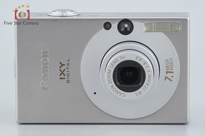 【中古】Canon キヤノン IXY Digital 10 シルバー コンパクトデジタルカメラ