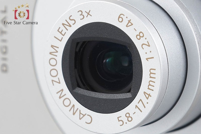 中古】Canon キヤノン IXY Digital 10 シルバー コンパクトデジタル