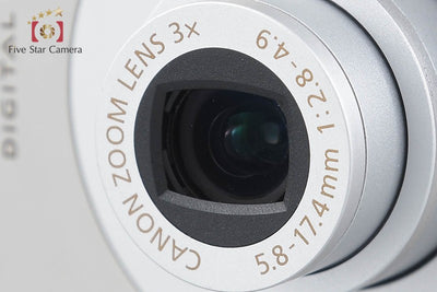 【中古】Canon キヤノン IXY Digital 10 シルバー コンパクトデジタルカメラ
