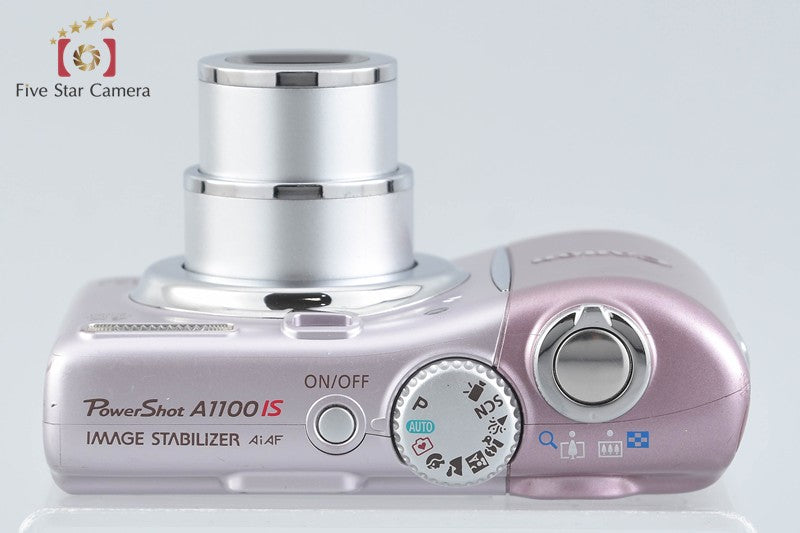 中古】Canon キヤノン Powershot A1100 IS ピンク コンパクトデジタル