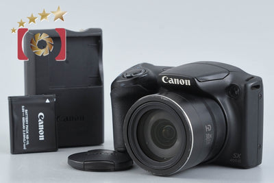 【中古】Canon キヤノン PowerShot SX400 IS ブラック コンパクトデジタルカメラ