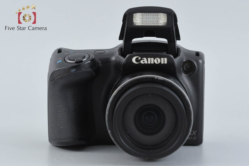中古】Canon キヤノン PowerShot SX400 IS ブラック コンパクト