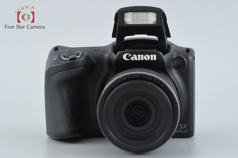 中古】Canon キヤノン PowerShot SX420 IS ブラック コンパクト