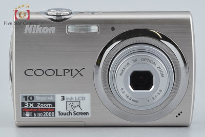 【中古】Nikon ニコン COOLPIX S230 ウォームシルバー コンパクトデジタルカメラ