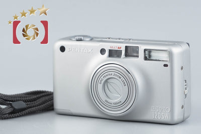 【中古】PENTAX ペンタックス ESPIO 120SW シルバー コンパクトフィルムカメラ