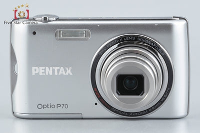 【中古】PENTAX ペンタックス Optio P70 シルバー コンパクトデジタルカメラ