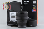 【中古】SONY ソニー FE 50mm f/1.2 GM SEL50F12GM 元箱付き