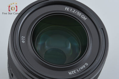 【中古】SONY ソニー FE 50mm f/1.2 GM SEL50F12GM 元箱付き