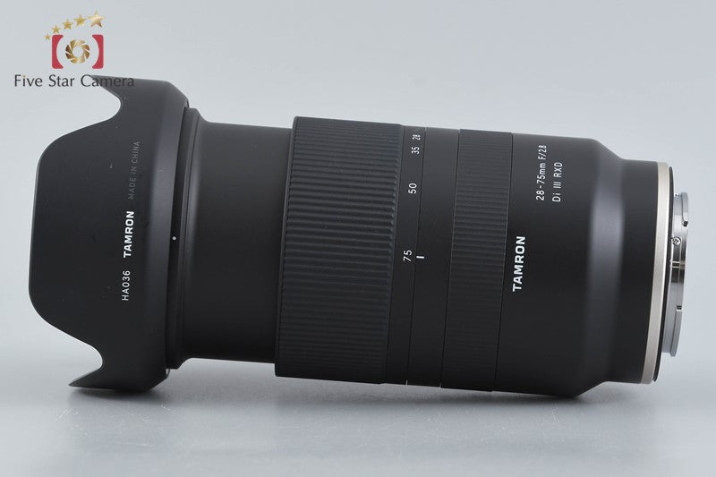 中古】TAMRON タムロン A036 28-75mm f/2.8 Di III RXD ソニーE