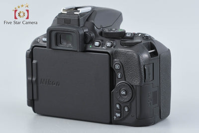 【中古】Nikon ニコン D5500 ブラック デジタル一眼レフカメラ