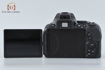 【中古】Nikon ニコン D5500 ブラック デジタル一眼レフカメラ