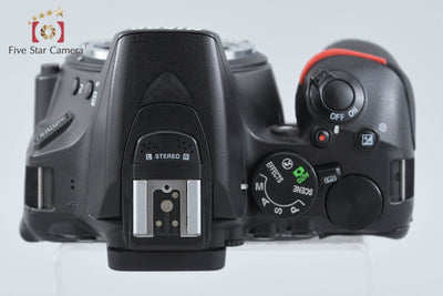 【中古】Nikon ニコン D5500 ブラック デジタル一眼レフカメラ