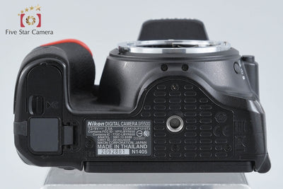 【中古】Nikon ニコン D5500 ブラック デジタル一眼レフカメラ