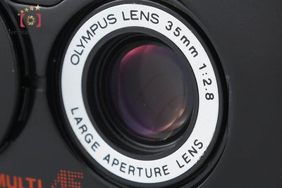 【中古】OLYMPUS オリンパス μ[mju:]-II ミューII ブラック コンパクトフィルムカメラ