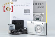 【中古】Nikon ニコン COOLPIX A100 シルバー コンパクトデジタルカメラ 元箱付き