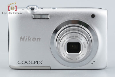 【中古】Nikon ニコン COOLPIX A100 シルバー コンパクトデジタルカメラ 元箱付き
