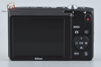 【中古】Nikon ニコン COOLPIX A100 シルバー コンパクトデジタルカメラ 元箱付き