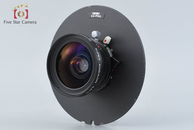 【中古】Schneider シュナイダー SUPER-ANGULON 75mm f/5.6 MC CAMBO X2-PRO レンズボード