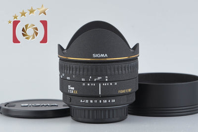 【中古】SIGMA シグマ 15mm f/2.8 EX FISHEYE ペンタックス用