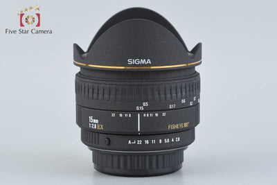 【中古】SIGMA シグマ 15mm f/2.8 EX FISHEYE ペンタックス用