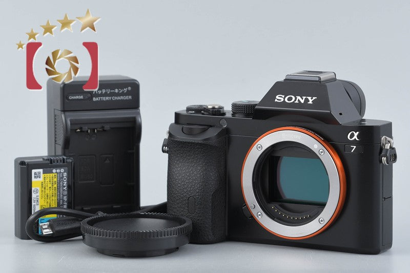 【中古】SONY ソニー α7 ILCE-7 ミラーレス一眼カメラ シャッター回数僅少