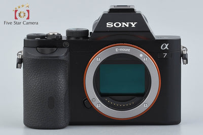 【中古】SONY ソニー α7 ILCE-7 ミラーレス一眼カメラ シャッター回数僅少