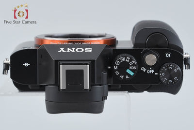 【中古】SONY ソニー α7 ILCE-7 ミラーレス一眼カメラ シャッター回数僅少