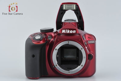 【中古】Nikon ニコン D3300 レッド デジタル一眼レフカメラ