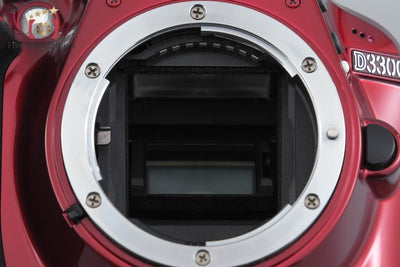 【中古】Nikon ニコン D3300 レッド デジタル一眼レフカメラ