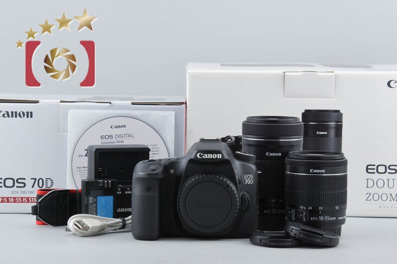 EOS 70D ダブルズームキット