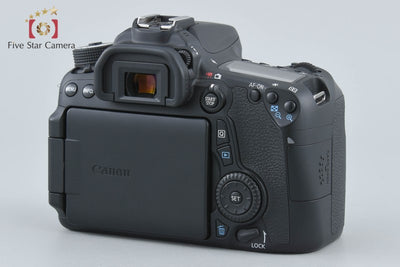 【中古】Canon キヤノン EOS 70D ブラック ダブルズームレンズキット 元箱付き