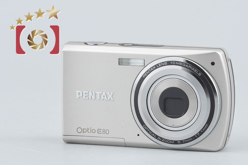【中古】PENTAX ペンタックス Optio E80 コンパクトデジタルカメラ