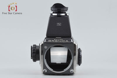【中古】ZENZA BRONICA ゼンザブロニカ S2 後期 シルバー 中判フィルムカメラ