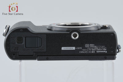 【中古】Panasonic パナソニック LUMIX DC-GX7MK3 ブラック ミラーレス一眼カメラ シャッター回数僅少 元箱付き