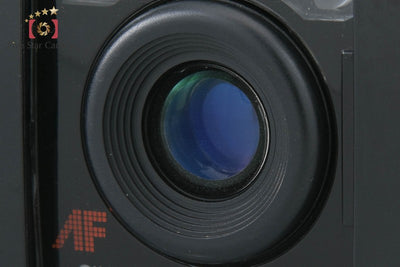 【中古】OLYMPUS オリンパス μ[mju:] ブラック コンパクトフィルムカメラ