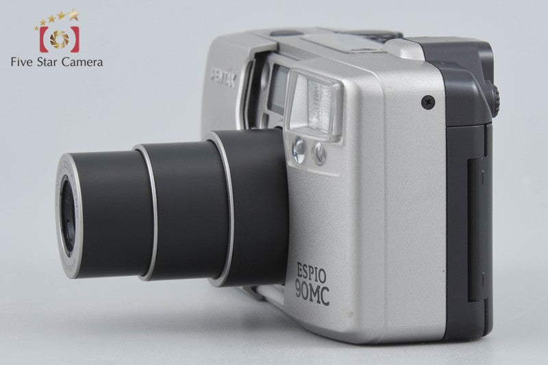 【動作良好】中古PENTAX ESPIO 90MC　フィルムカメラ シルバー 中古】PENTAX ペンタックス ESPIO 90MC シルバー コンパクトフィルム