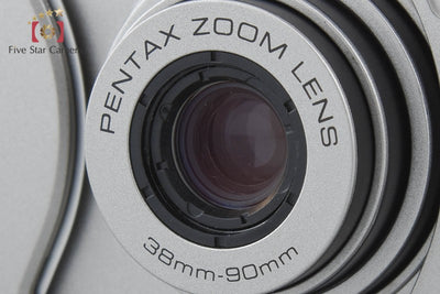 【中古】PENTAX ペンタックス ESPIO 90MC シルバー コンパクトフィルムカメラ