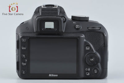 【中古】Nikon ニコン D3300 18-55 VR II レンズキット ブラック