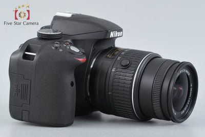 【中古】Nikon ニコン D3300 18-55 VR II レンズキット ブラック