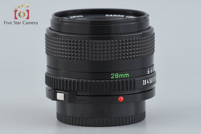 【中古】Canon キヤノン New FD 28mm f/2.8