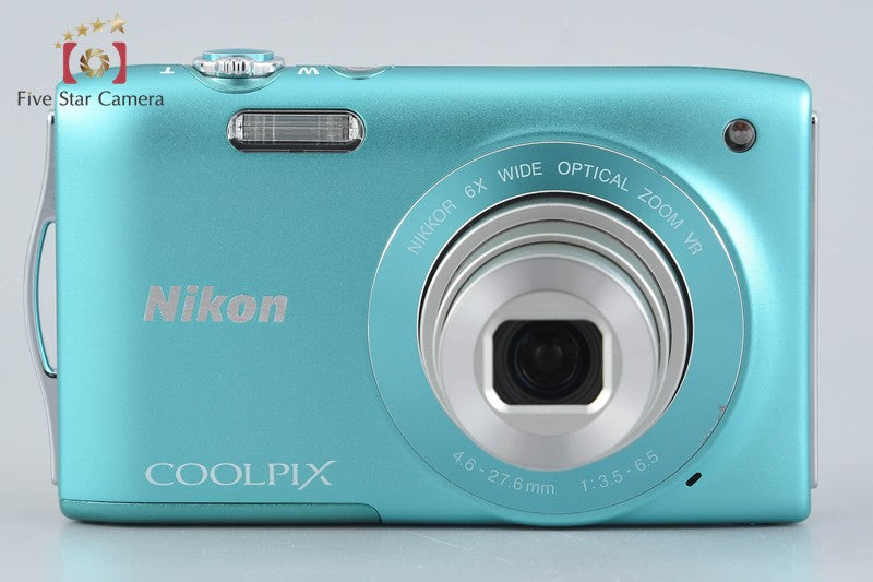 中古】Nikon ニコン COOLPIX S3300 ミントグリーン コンパクトデジタル
