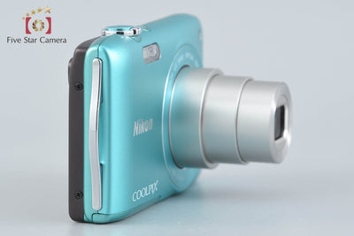 【中古】Nikon ニコン COOLPIX S3300 ミントグリーン コンパクトデジタルカメラ 元箱付き