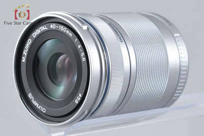【中古】OLYMPUS オリンパス M.ZUIKO DIGITAL ED 40-150mm f/4-5.6 R シルバー