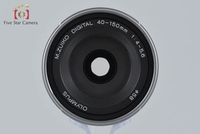【中古】OLYMPUS オリンパス M.ZUIKO DIGITAL ED 40-150mm f/4-5.6 R シルバー