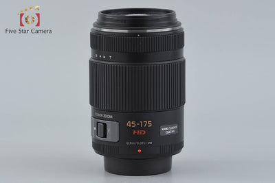 【中古】Panasonic パナソニック LUMIX G X VARIO 45-175mm f/4-5.6 ASPH. POWER O.I.S. H-PS45175 ブラック