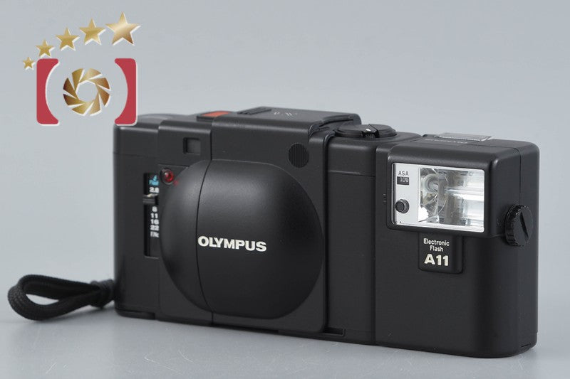 【中古】OLYMPUS オリンパス XA ブラック コンパクトフィルムカメラ