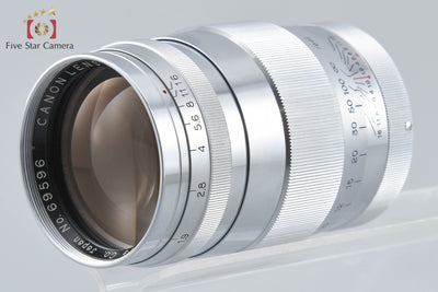 【中古】Canon キヤノン 85mm f/1.9 L39 ライカスクリューマウント 85mm ビューファインダー付属