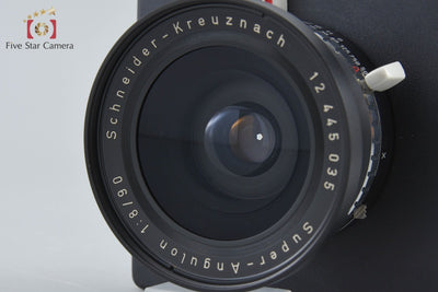 【中古】Schneider シュナイダー SUPER-ANGULON 90mm f/8 HORSEMAN レンズボード